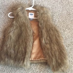 Old navy furry vest